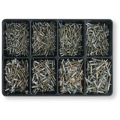 BBA 89 assortiment rivets alu/acier